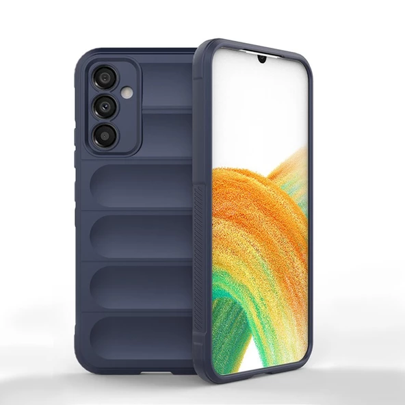 Samsung Galaxy A25 Kılıf Optimum Lens Çerçeveli Silikon Kapak - 10