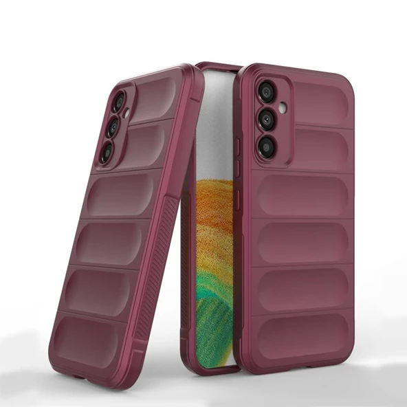 Samsung Galaxy A25 Kılıf Optimum Lens Çerçeveli Silikon Kapak - 8