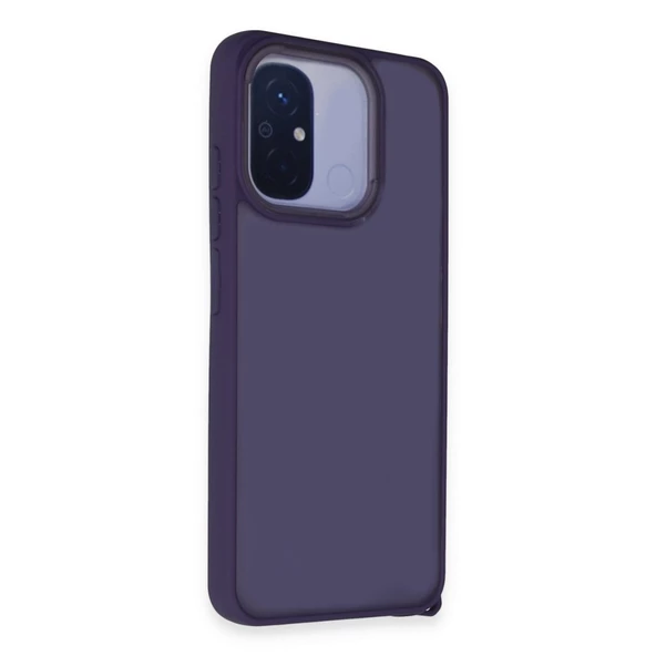 Xiaomi Redmi 12C Kılıf Elegant Seri Silikon Kapak - 6