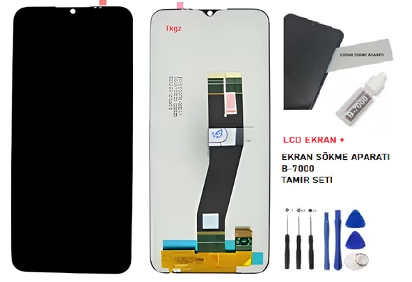 General Mobile GM 21 Lcd Ekran Dokunmatik Orijinal Kalite + B-7000 + TAMİR SETİ
