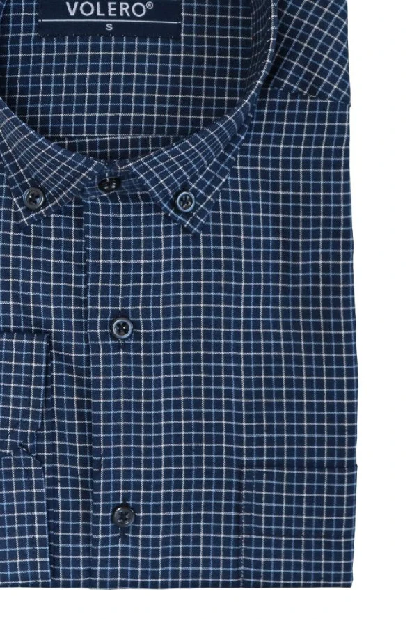 Erkek Mevsimlik Gömlek Uzun Kollu Normal Kesim RAR01198 - Resim 4