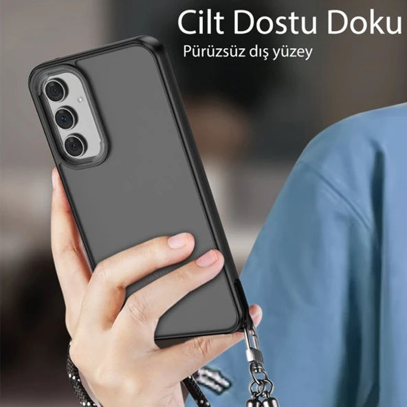 Samsung Galaxy A34 5G Kılıf Elegant Seri Silikon Kapak - 5