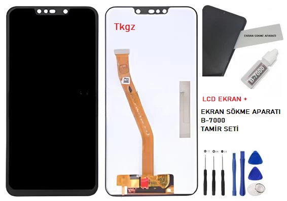 Huawei Uyumlu MATE 20 Lite Lcd Ekran Dokunmatik Orijinal Kalite + B-7000 + TAMİR SETİ