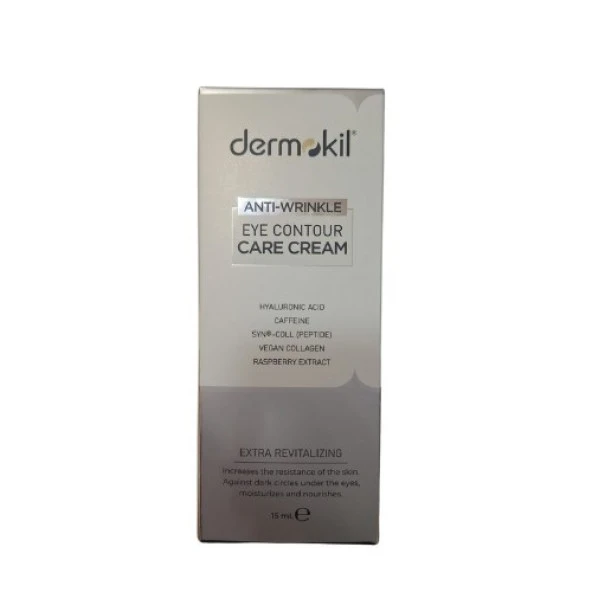 Dermokil Göz Çevresi Bakım Kremi 15 ml 8697916020851 - 2