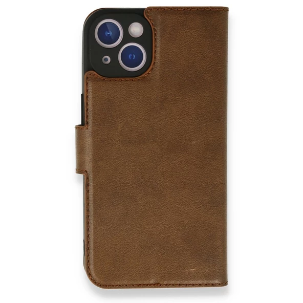 iPhone 14 Uyumlu Elite Kapaklı Cüzdan Kılıf - 5