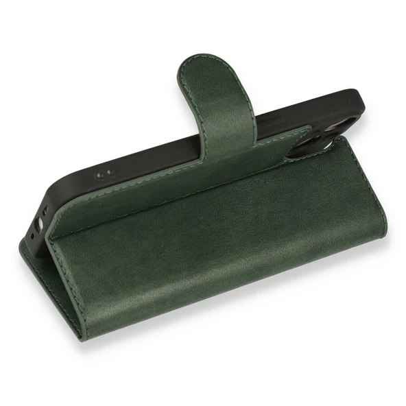 iPhone 14 Uyumlu Elite Kapaklı Cüzdan Kılıf - 10