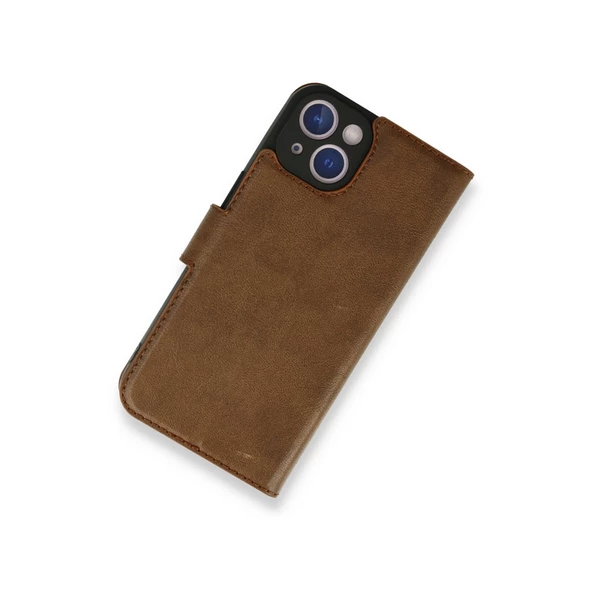 iPhone 13 Mini Uyumlu Elite Kapaklı Cüzdan Kılıf - 6