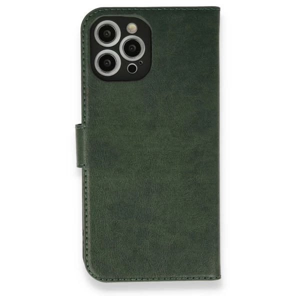 iPhone 12 Pro Max Uyumlu Elite Kapaklı Cüzdan Kılıf - 5