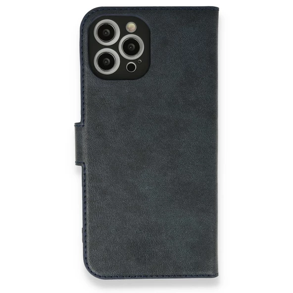 iPhone 12 Pro Max Uyumlu Elite Kapaklı Cüzdan Kılıf - 8