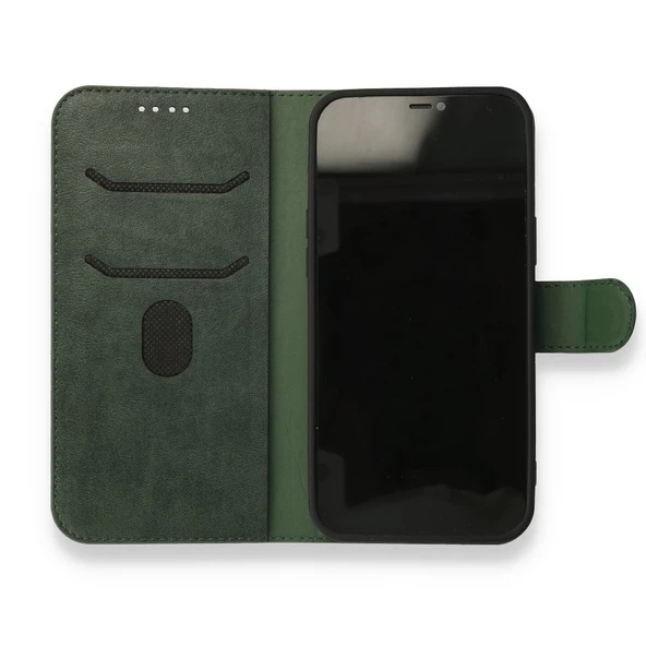 iPhone 12 Pro Max Uyumlu Elite Kapaklı Cüzdan Kılıf - 7