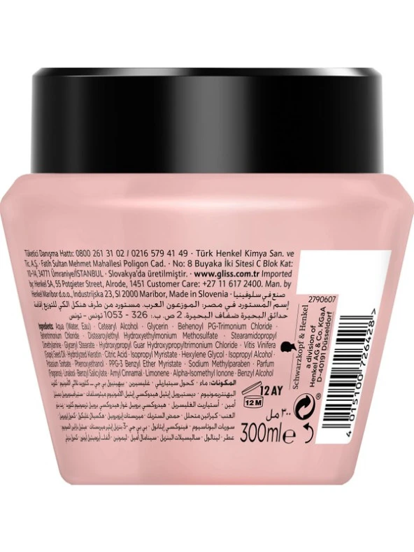 Gliss Split Hair Miracle 2'Sİ 1 ARADA Kırık Uçları Mühürleyen Saç Bakım Maskesi - 300 ml - Resim 3