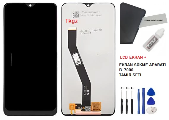 Xiaomi Redmi 8 Lcd Ekran Dokunmatik Orijinal Kalite + B-7000 + TAMİR SETİ