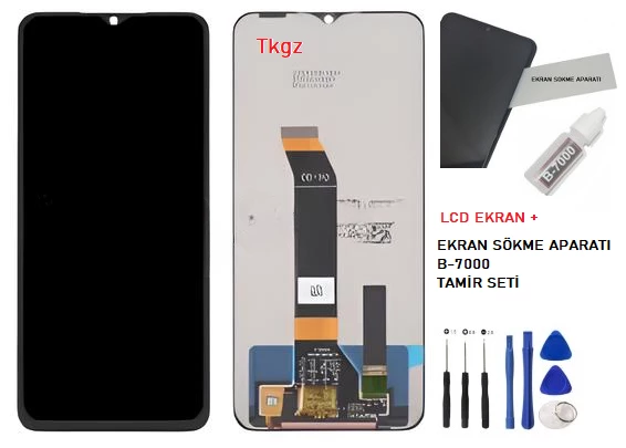 Xiaomi Redmi NOTE 11R Lcd Ekran Dokunmatik Orijinal Kalite + B-7000 + TAMİR SETİ