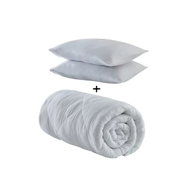 Komfort Home Microfiber Yaz Yorganı Çift Kişilik +2 Yastık