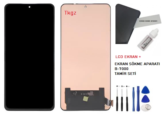 Xiaomi Mİ 10T PRO Lcd Ekran Dokunmatik Orijinal Kalite + B-7000 + TAMİR SETİ