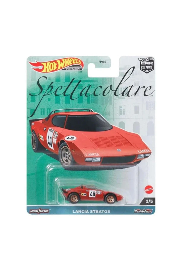 Hot Wheels Premium Car Culture Lancia Stratos FPY86 HKC49