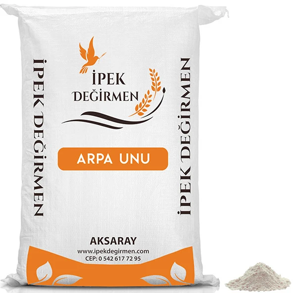 İpek Değirmen 1 KG Doğal Arpa Unu Taş Değirmen de Öğütülmüş Köy Unu
