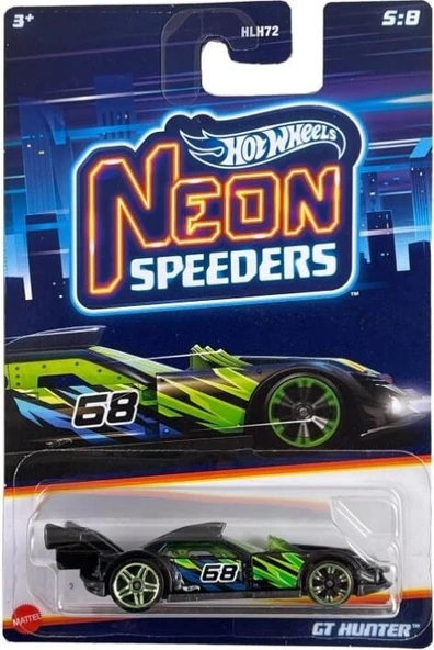 Hot Wheels Neon Speeders Gt Hunter HLH77