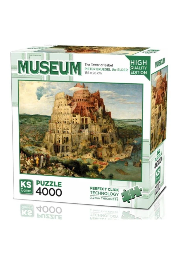 Ks Games Puzzle 4000 The Tower Of Babel