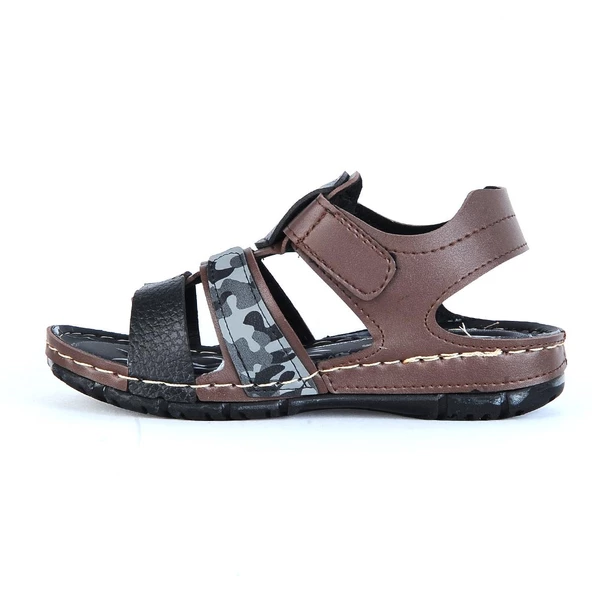 Poliva 5160 Cırtlı Yazlık Erkek Çocuk Sandalet - 5