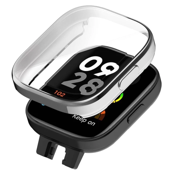Xiaomi Redmi Watch 3 Active (Düz Watch 3 Değildir) Sert PC Kasa ve Ekran Koruyucu 30 - 7