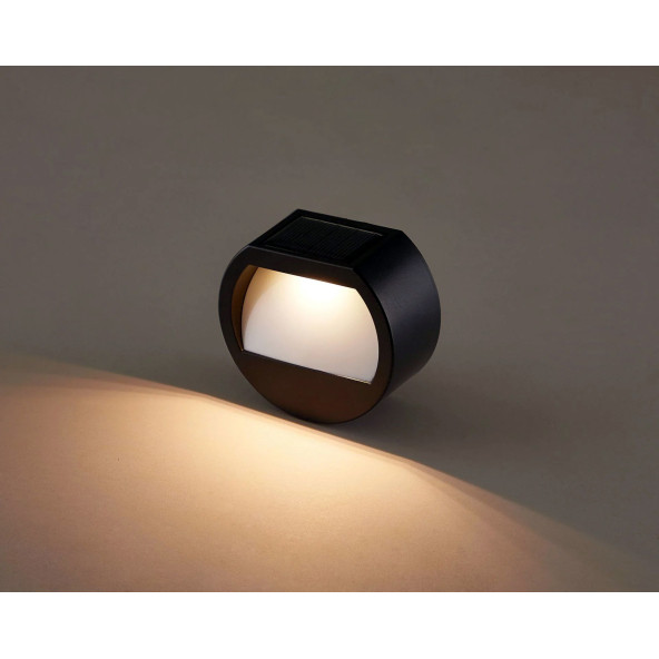 5W QUA 3200K Led Solar Aplik - 2