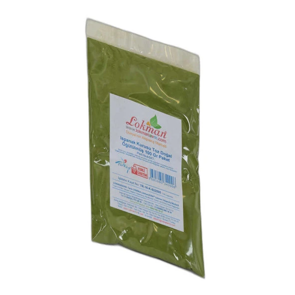 Ispanak Kurusu Toz Doğal Öğütülmüş 100 Gr Paket - Resim 2