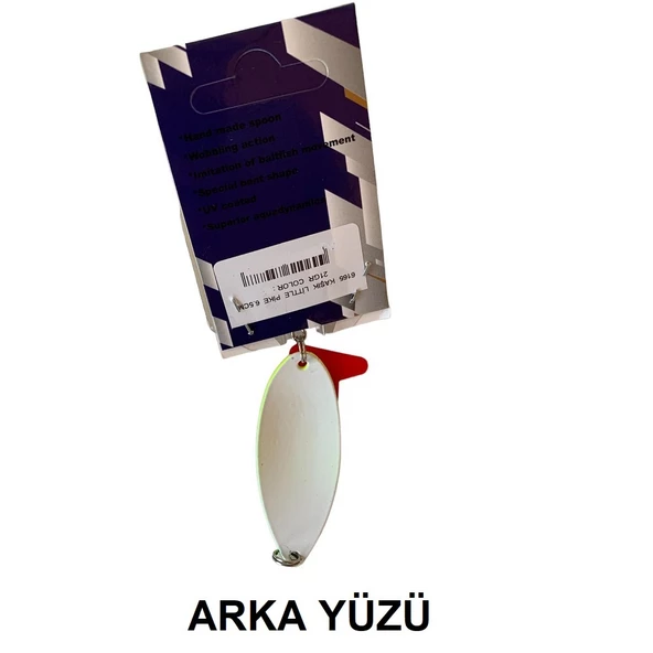 Captain 6165 Turna Kaşığı 6.5cm 21gr Little Pike Kaşık Yem - 2