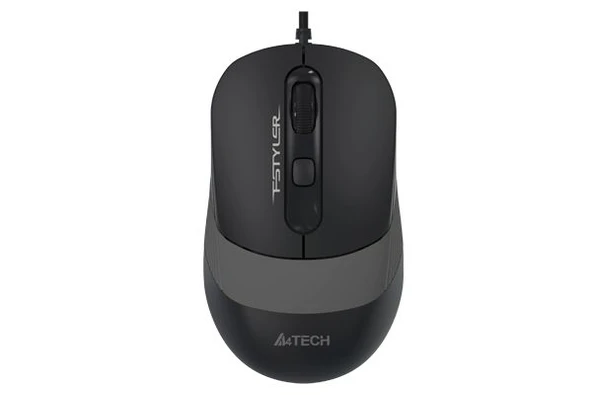 A4 Tech FM-10 USB siyah-gri mouse ürün görseli