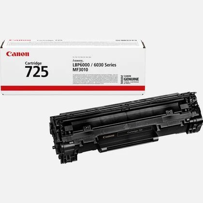 Canon CRG725BK Siyah Toner Orjinal ürün görseli 1
