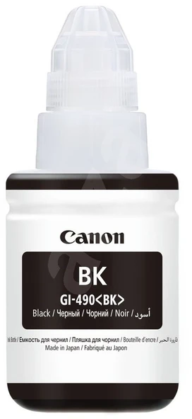 Canon GI-490 Black Mürekkep Kartuşu 135ML 0663C001 6000 Sayfa (Orjinal) - Resim 2