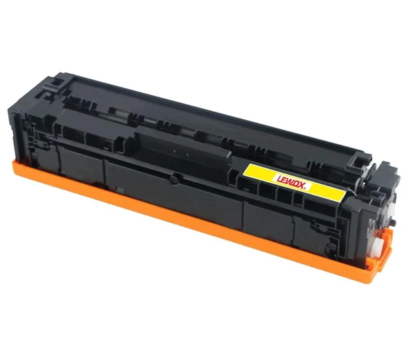 LW Calligraph CF402X (201X)muadil sarı toner(2,3) - Resim 3