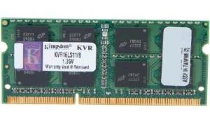 KINGSTON NBOOK RAM 8GB DDR3 1600 1,35v KVR16LS11/8 CL11