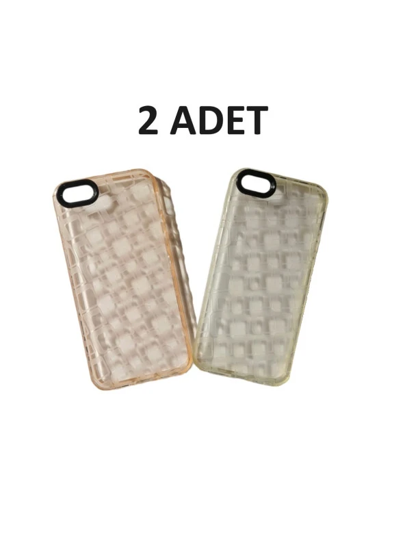 Tfy Store İphone 5S Uyumlu Silikon Telefon Kılıfı 2 ADET ürün görseli 1