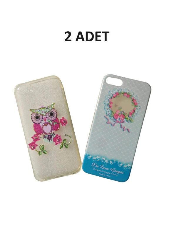 Tfy Store İphone 5S Uyumlu Silikon Telefon Kılıfı 2 ADET - Resim 3