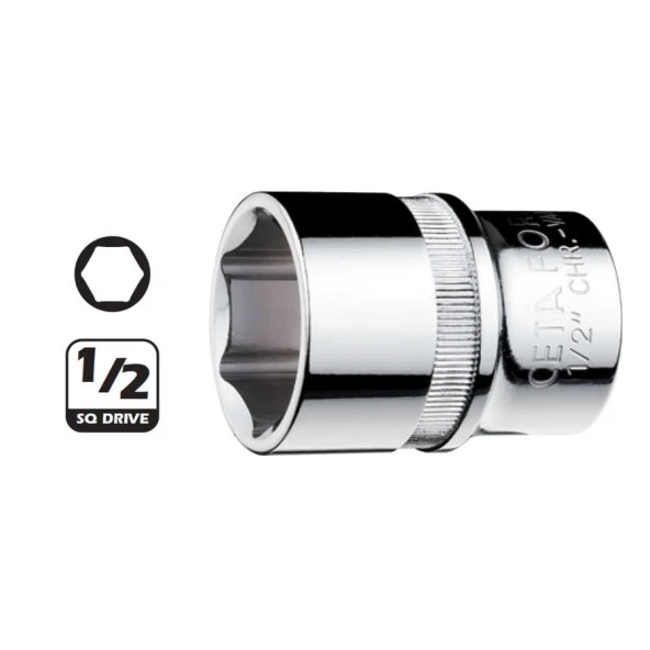 Ceta Form 1/2” 6 Köşe Lokma Anahtar 27 mm-CETA C22-H27