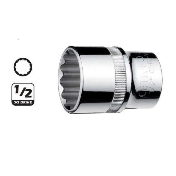 Ceta Form 1/2” 12 Köşe (Yıldız) Lokma Anahtar 11 mm-CETA C22-B11