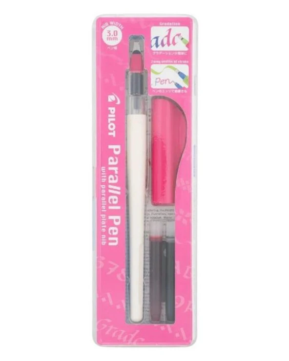 Pilot Paralel Pen Kaligrafi Kalemi Pembe 3.0mm