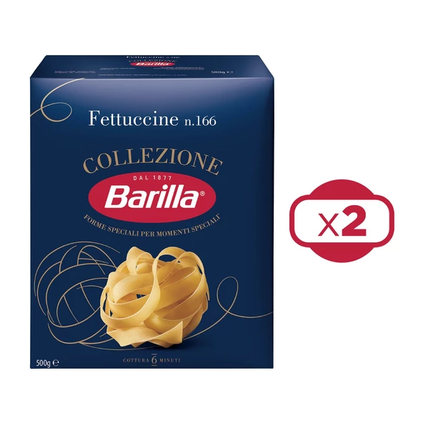 Barilla Fettucine Makarna 500 gr x 2 Adet - 2