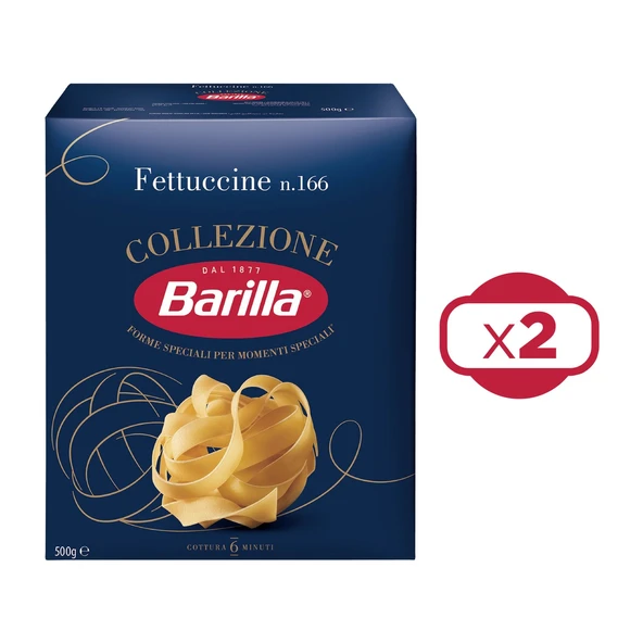 Barilla Fettucine Makarna 500 gr x 2 Adet - 2