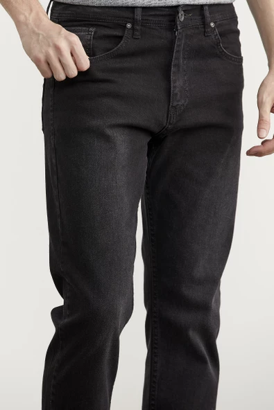 Skinny Fit Normal Bel Jean Pantolon - Siyah - 5