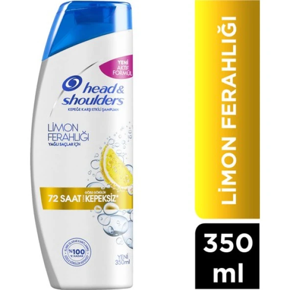 Head & Shoulders Şampuan 350 Ml 2in1 Limon Ferah.