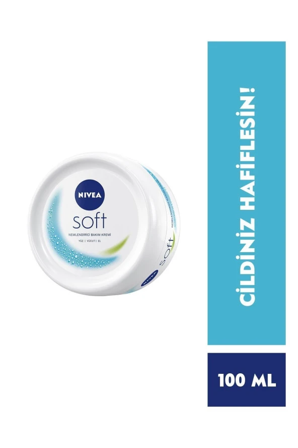 Nivea Soft Nemlendirici Bakım Kremi 100 ml