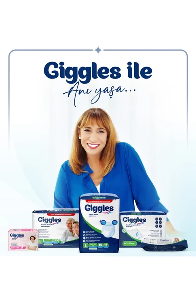Giggles Hasta Bezi Emici Külot 30 Lu Extra Large - 2