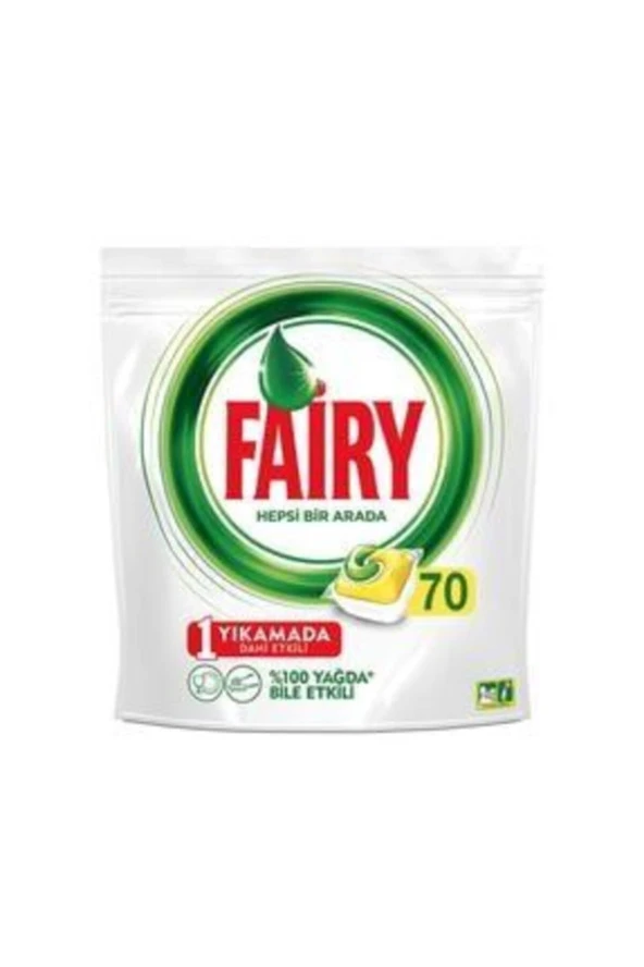 Fairy H1A Limon Bulaşık Makinesi Tableti 70 Li