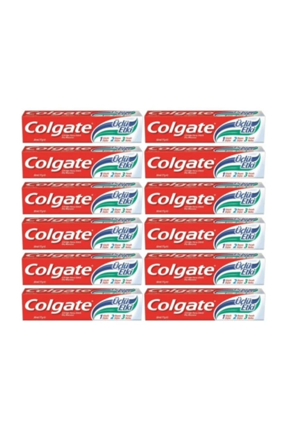 Colgate Diş Macunu 50 Ml Üçlü Etki 12 Adet