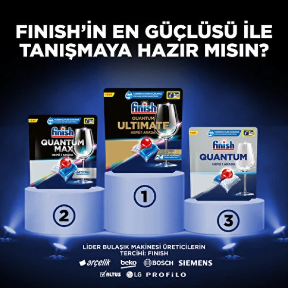 Finish Quantum Max Bulaşık Makinesi Tableti 48'li - Resim 6