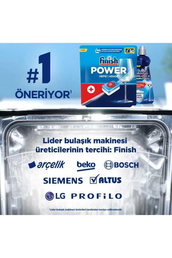 Finish Hepsi Bir Arada Bulaşık Makinesi Tableti 100'lü - 5
