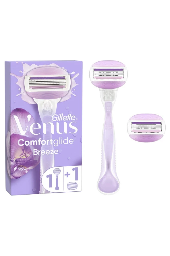 Gillette Venus 3 Comfrt Glde Breze Makine 2 Başlık