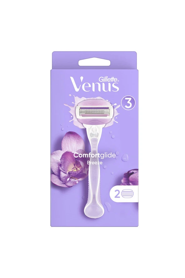 Gillette Venus 3 Comfrt Glde Breze Makine 2 Başlık - 2